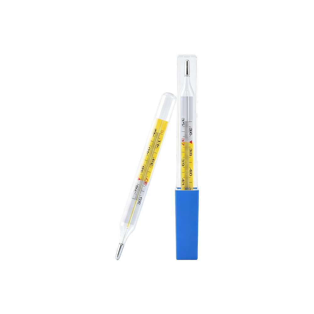 Klinisk glaskviksølvtermometer