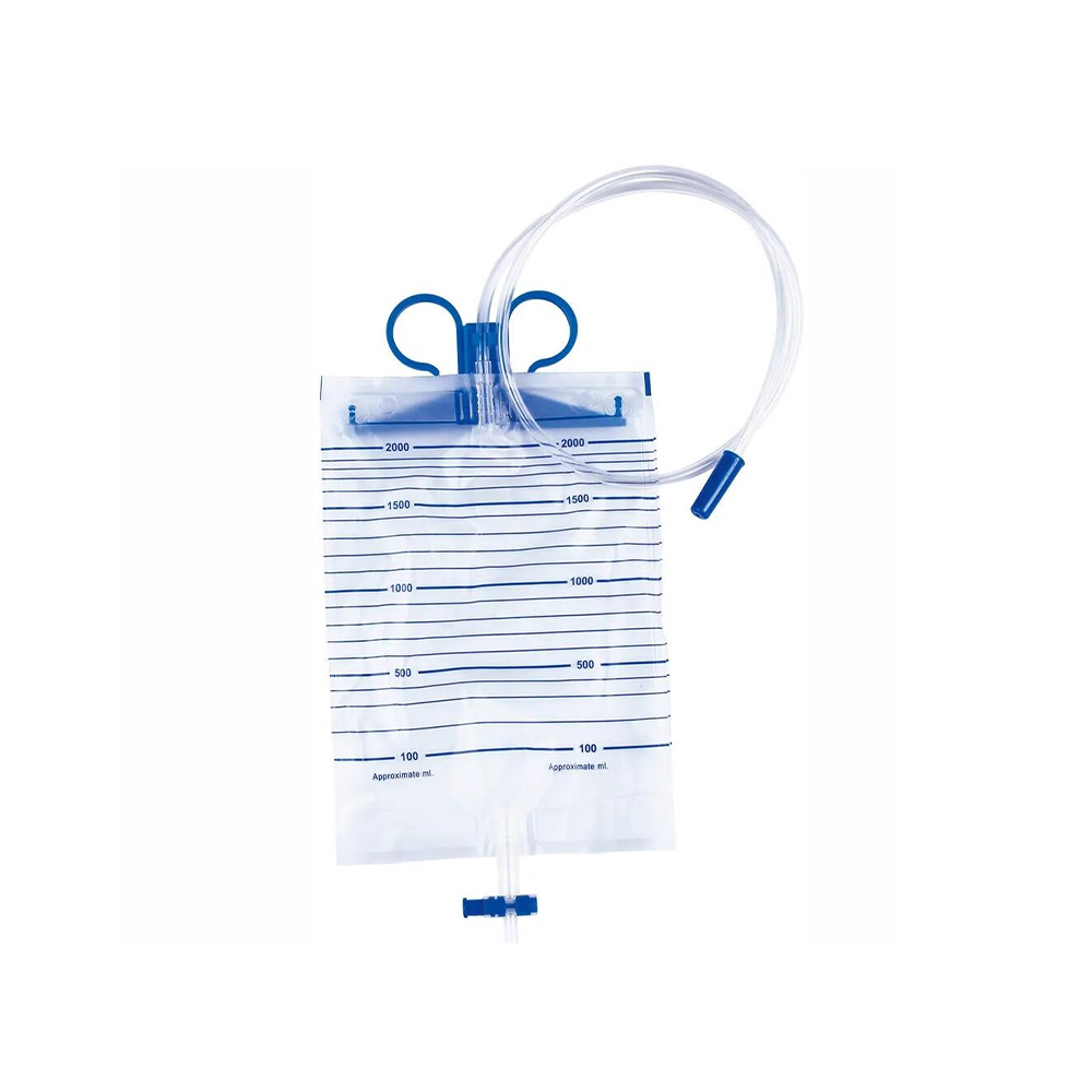 1000ml/1500ml/2000ml Premium medicinsk kvalitet urinpose med plastikbøjler